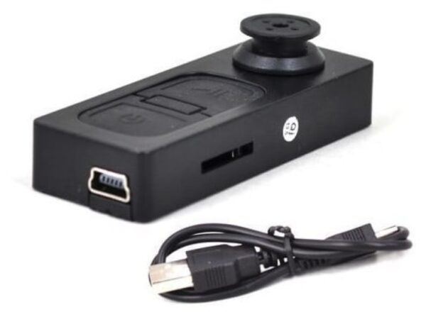 Mini Spy Button Camera